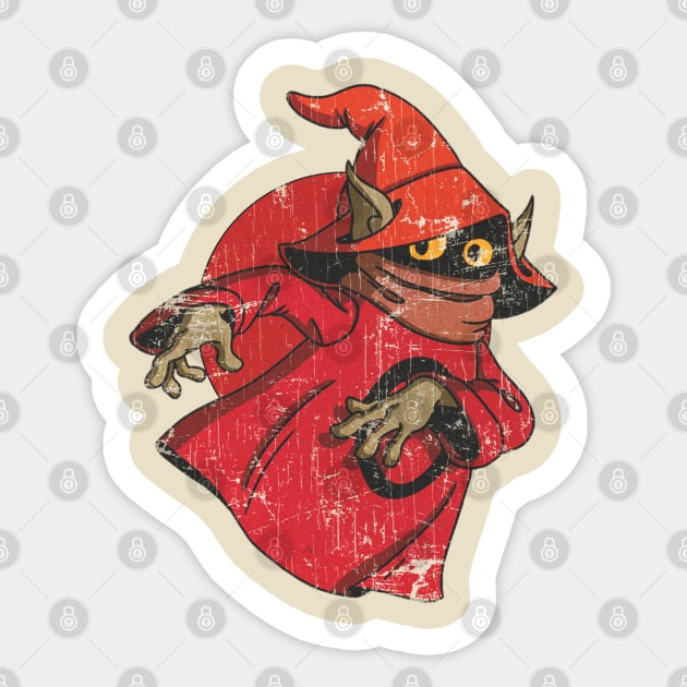 Orko MOTU Vintage Sticker by We Only Do One Take